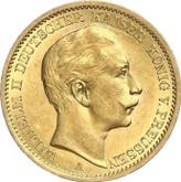 Obverse 20 Mark 1908 A Prussia