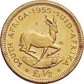 Reverse Half pound 1955