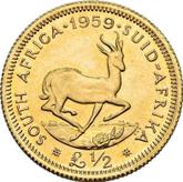 Reverse Half pound 1959