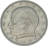 Obverse 2 Mark 1970 F Max Planck
