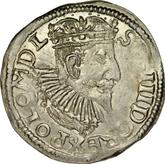 Obverse 3 Groszy (Trojak) 1596 IF SC Bydgoszcz Mint