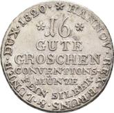 Reverse 16 Gute Groschen 1820