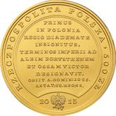 Obverse 500 Zlotych 2013 MW Bolesław I the Brave