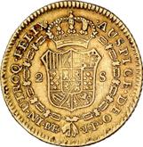 Reverse 2 Escudos 1815 JP