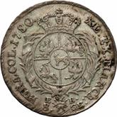 Reverse 2 Zlote (8 Groszy) 1780 EB