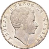 Obverse 1/2 Gulden 1845