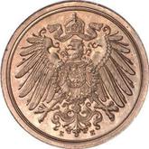 Reverse 1 Pfennig 1914 E