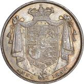 Reverse Halfcrown 1834 WW