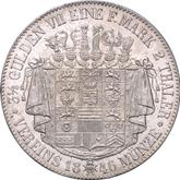 Reverse 2 Thaler 1846