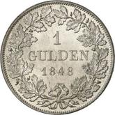 Reverse Gulden 1848