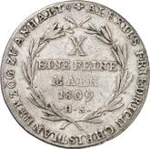Reverse Thaler 1809 HS