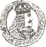 Obverse 2 Ducat 1654 AT