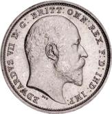 Obverse Fourpence (Groat) 1903