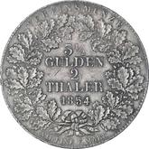Reverse 2 Thaler 1854