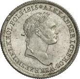 Obverse 1 Zloty 1832 KG