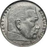 Obverse 2 Reichsmark 1939 J