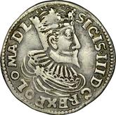 Obverse 6 Groszy (Szostak) 1596 IF SC HR