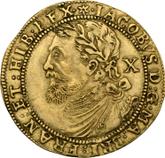 Obverse Half Laurel no date (1619-1625) First bust