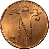 Obverse 5 Pennia 1908