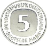 Obverse 5 Mark 1991 D