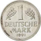 Obverse 1 Mark 1991 D