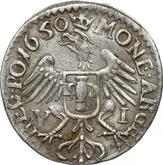 Reverse 6 Groszy (Szostak) 1650