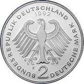 Reverse 2 Mark 1992 F Ludwig Erhard