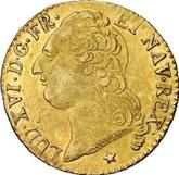 Obverse Louis d'Or 1788 W