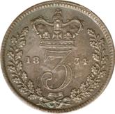 Reverse Threepence 1834 Maundy
