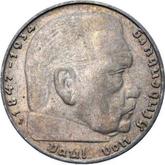 Obverse 2 Reichsmark 1938 J