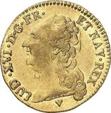 Obverse Louis d'Or 1786 BB