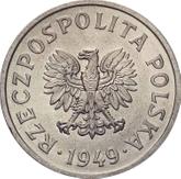 Obverse 50 Groszy 1949