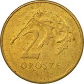 Reverse 2 Grosze 2007 MW