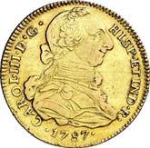 Obverse 4 Escudos 1787 MI