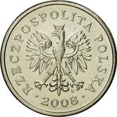 Obverse 1 Zloty 2008 MW