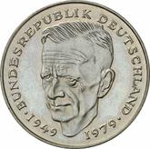 Obverse 2 Mark 1985 G Kurt Schumacher
