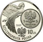 Obverse 10 Zlotych 2007 MW History of the Polish Zloty - Nike