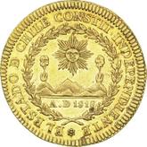 Obverse 4 Escudos 1825 So I