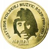 Reverse 2 Zlote 2009 MW RK Czeslaw Niemen