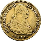 Obverse 2 Escudos 1811 NR JF