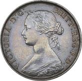 Obverse Halfpenny 1865