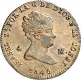 Obverse 4 Maravedís 1840