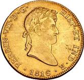 Obverse 8 Escudos 1816 JP