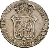 Obverse 6 Cuartos 1813 Catalonia