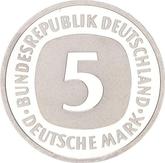 Obverse 5 Mark 1997 J