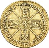 Reverse Guinea 1700 Second laureate bust