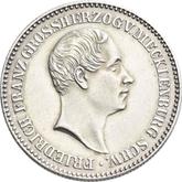 Obverse 2/3 Thaler 1845