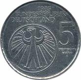 Reverse 5 Mark 1985 F Year of music