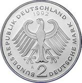 Reverse 2 Mark 1992 A Franz Josef Strauss