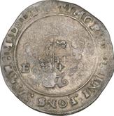 Reverse Twopence no date (1560) Countermark
